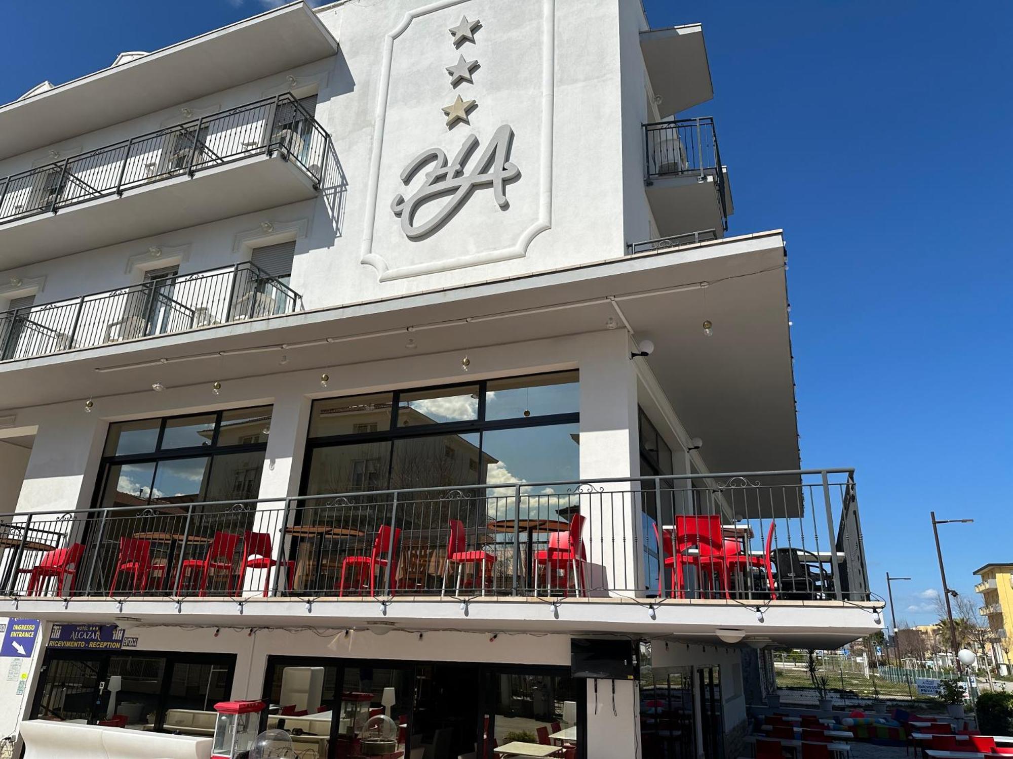 Hotel Alcazar Rimini Ngoại thất bức ảnh